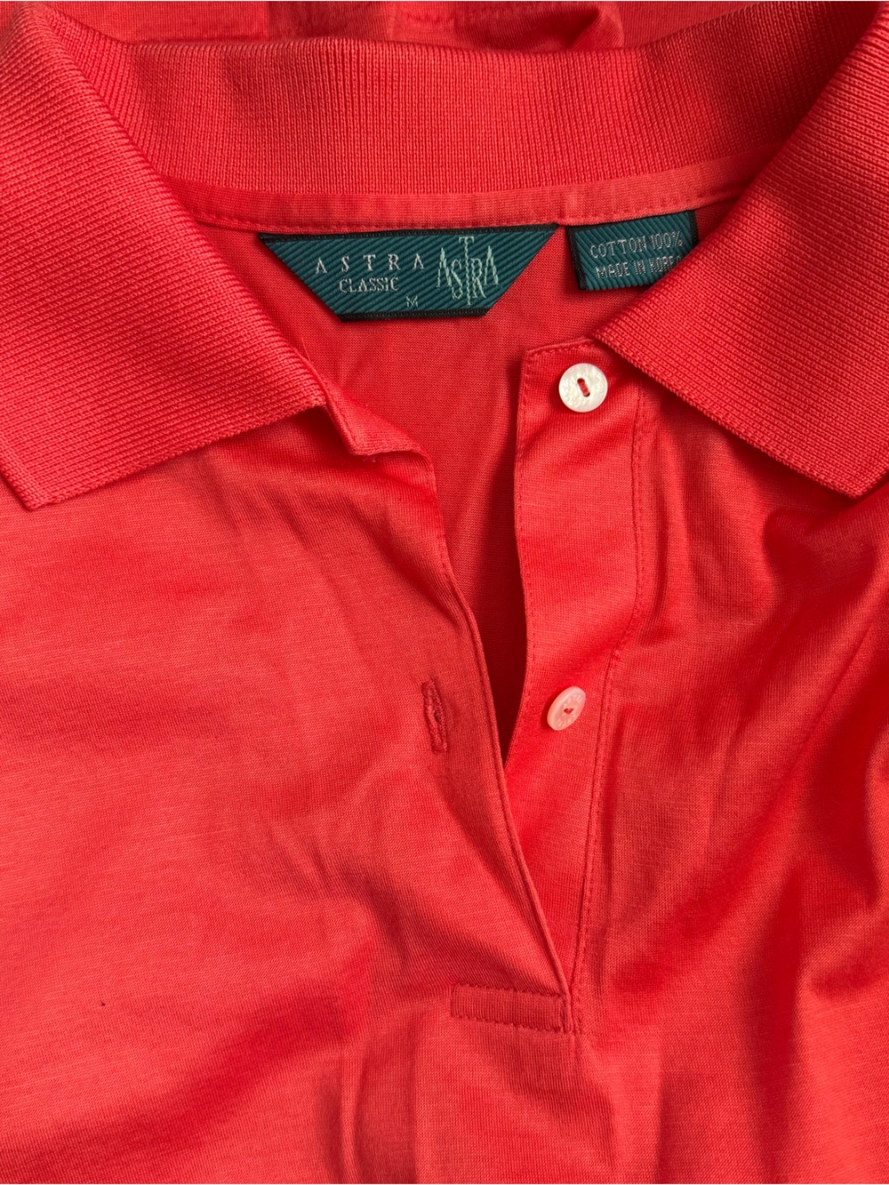Astra Classic Women's Short-Sleeve Polo — Vibrant Red